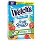 Welch's Fruit Snacks Gluten-Free Mixed Fruit Kids Snacks, Soft Snacks, 0.8 oz, 40 Count